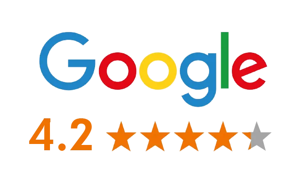 google review 4.2 star